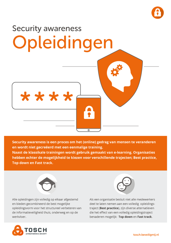 Tosch Automatisering & Security | Security awareness opleidingen