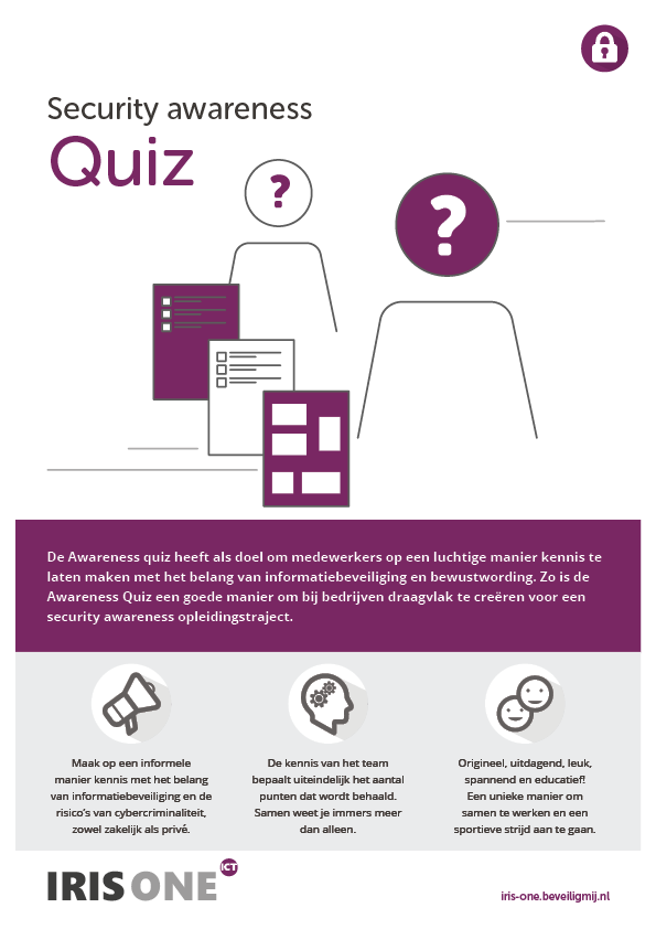 Security awareness Quiz | IRIS one