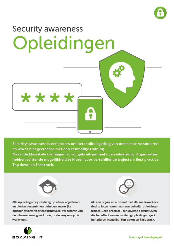 Bokxing IT Security awareness opleidingen